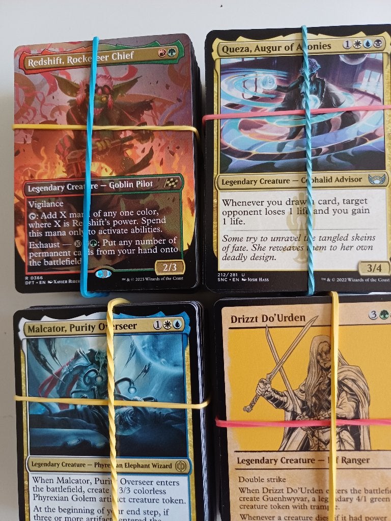 TK mijn 4x commander deck samen voor 20 euro, Hobby en Vrije tijd, Verzamelkaartspellen | Magic the Gathering, Ophalen of Verzenden