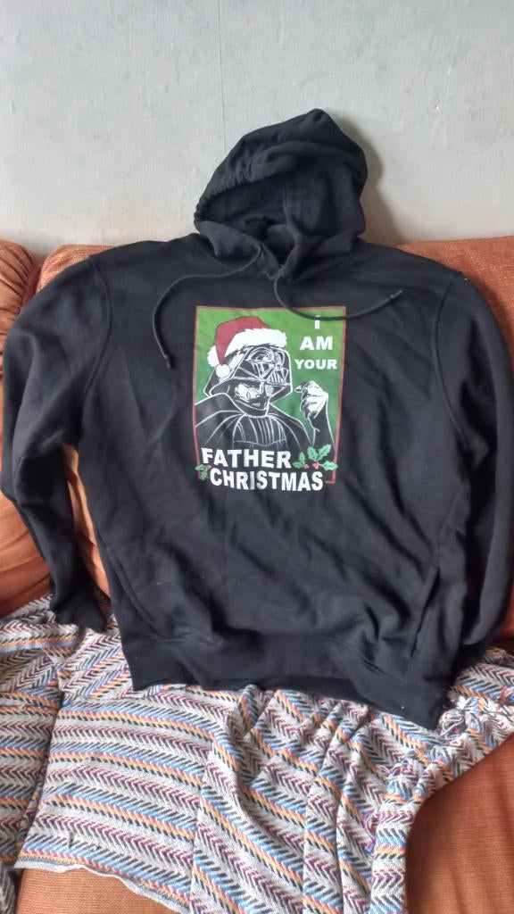Hoodie Kersttrui Star Wars Darthvader L, Ophalen of Verzenden, Nieuw, Overige typen