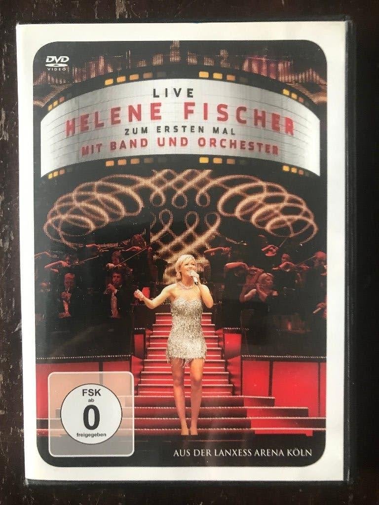 Helene Fischer Live Zum Ersten Mal mit Band DVD ( 2011 ), Alle leeftijden, Ophalen of Verzenden, Zo goed als nieuw, Inclusief boekje