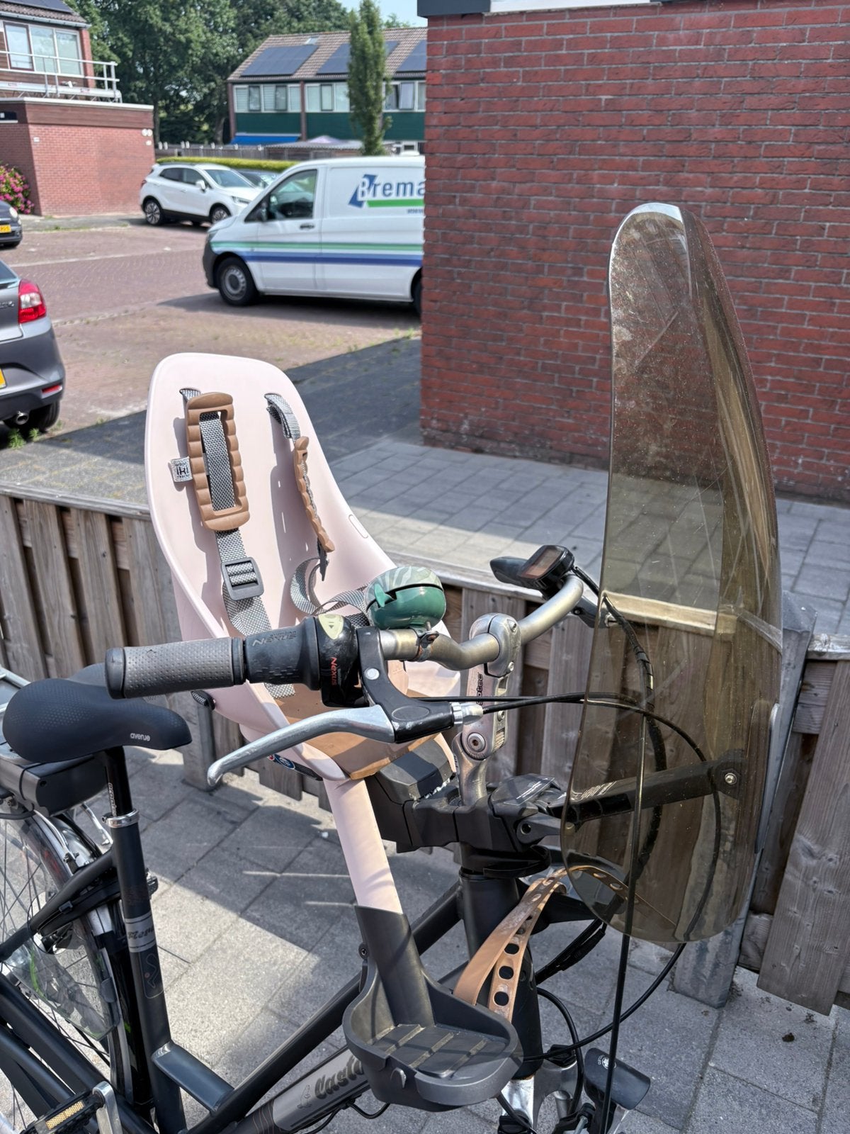 Urban fietsstoeltje voorzitje, Fietsen en Brommers, Ophalen, Zo goed als nieuw