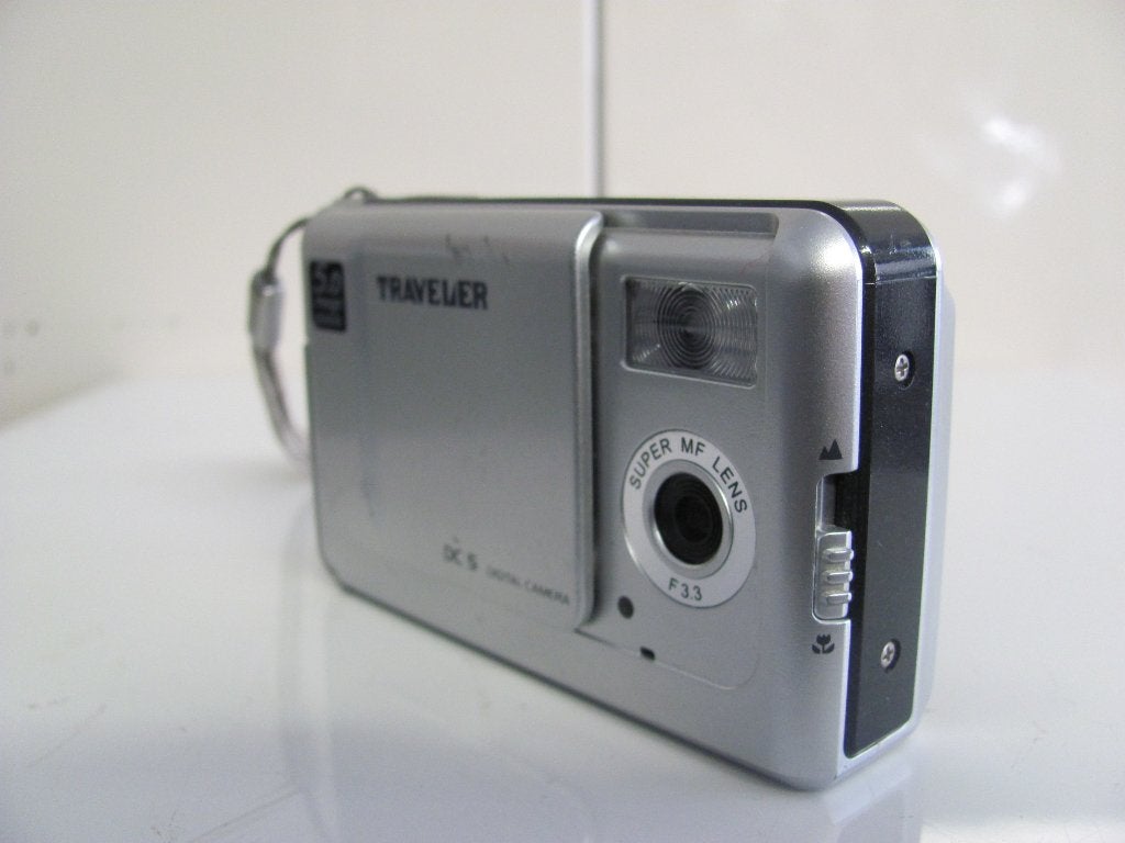 Traveler DC5 digitale camera met 5.0mp, Audio, Tv en Foto, Fotocamera's Digitaal, Compact, Ophalen of Verzenden, Zo goed als nieuw