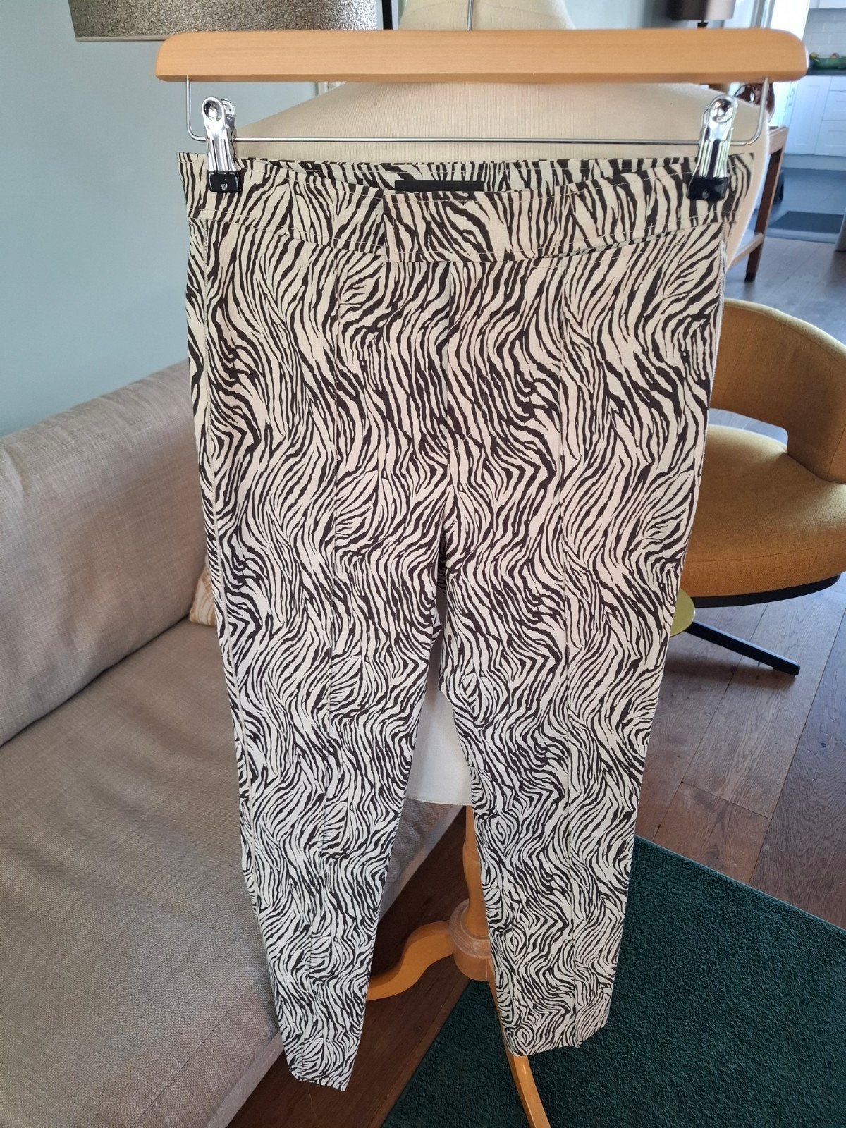 Isabel marant zebraprint broek maat 36, Isabel Marant, Bruin, Ophalen of Verzenden, Zo goed als nieuw