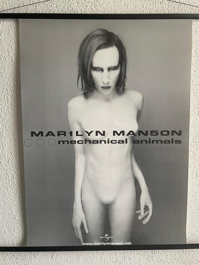 Poster ‘’ MAR1LYN MAN5SON ‘’ 59,3x83,5 cm ( bijzonder ), Ophalen of Verzenden, Nieuw, Poster, Artwork of Schilderij