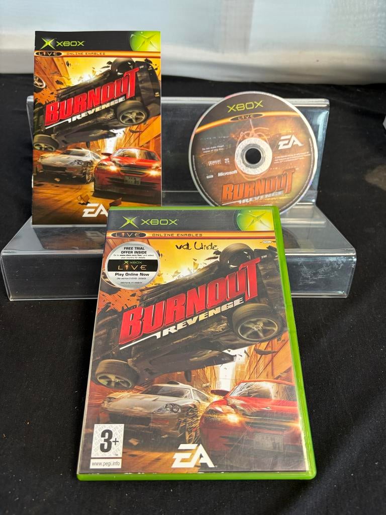 Burnout Revenge Xbox Original, Spelcomputers en Games, Games | Xbox Original, Xbox, 1 speler, Racen en Vliegen, Eén computer