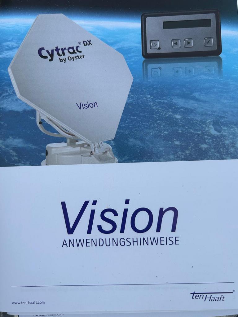 Oyster Cytrac Vision  DX schotelantenne set, Ophalen of Verzenden, Zo goed als nieuw, Overige merken