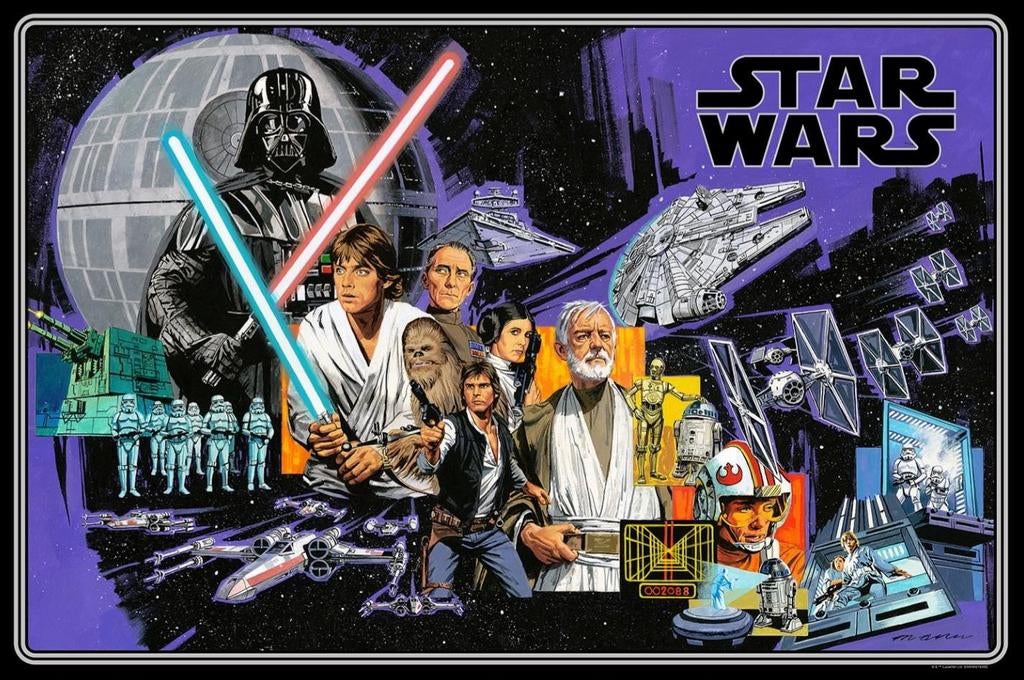 Star wars, Ophalen of Verzenden, Zo goed als nieuw, A1 t/m A3, Film en Tv