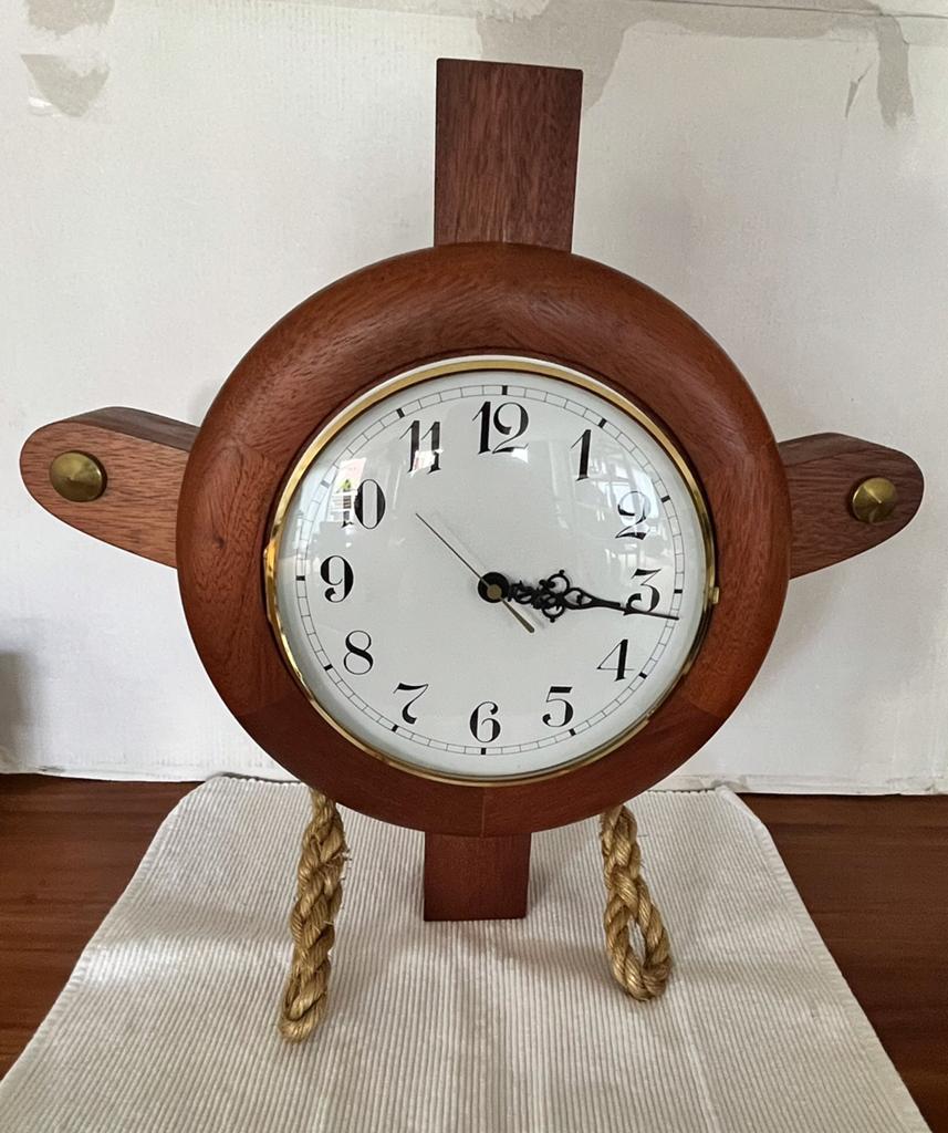 Vintage Wandklok/ standen klok, Ophalen of Verzenden