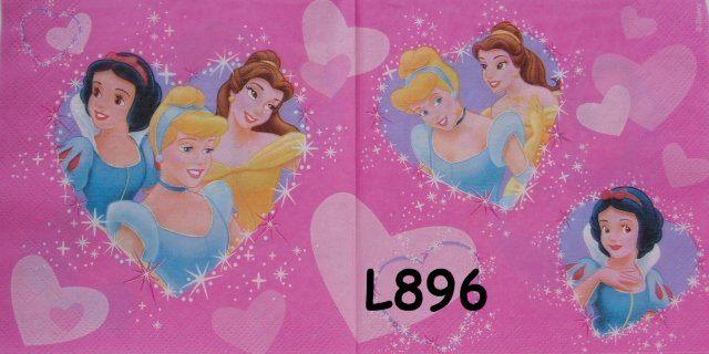 Servetten decoupage/bullet journal - Disney L896, Verzenden, Nieuw