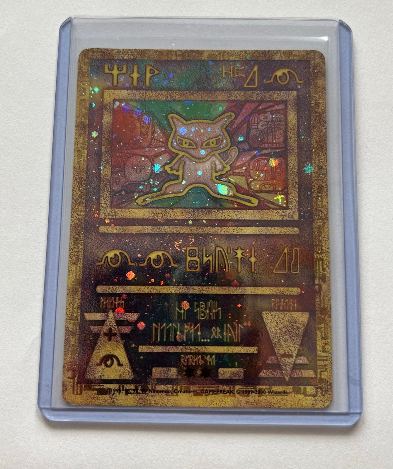 Ancient Mew Pokémon kaart - goede staat, Ophalen of Verzenden, Zo goed als nieuw