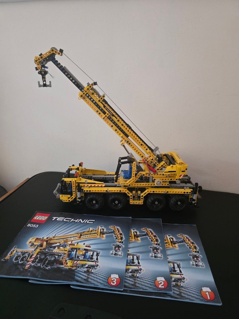 Lego hijskraan 8053, Kinderen en Baby's, Gebruikt, Lego, Ophalen of Verzenden, Technic