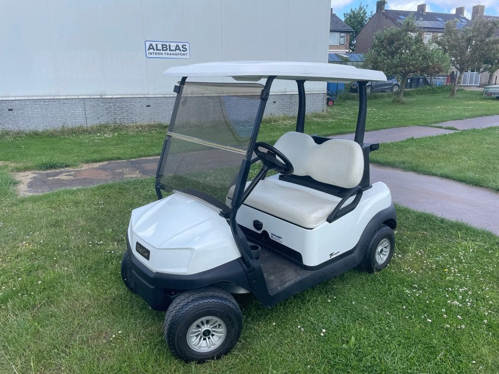 Clubcar Tempo golfkar white bouwjaar 2020 (bj 2020), Gebruikt, Clubcar, US, Golfkar