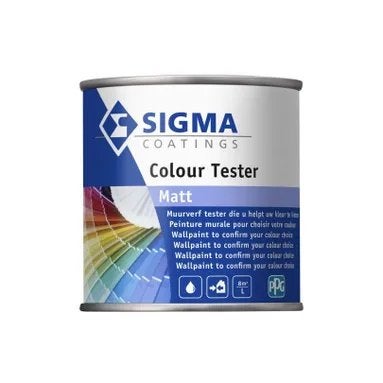 Beige verfpotjes (testers) van Sigma, Sikkens, Histor, Lab, Overige kleuren, Nieuw, Ophalen of Verzenden, Verf
