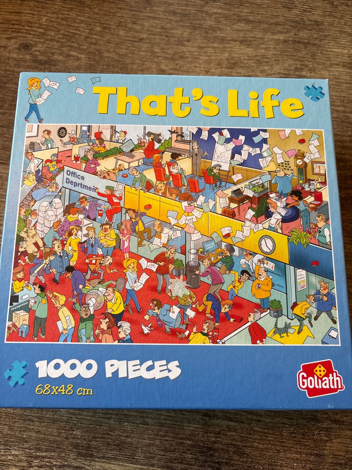 Goliath That's Life Legpuzzel - 1000 stukjes, Ophalen, 500 t/m 1500 stukjes, Zo goed als nieuw, Legpuzzel