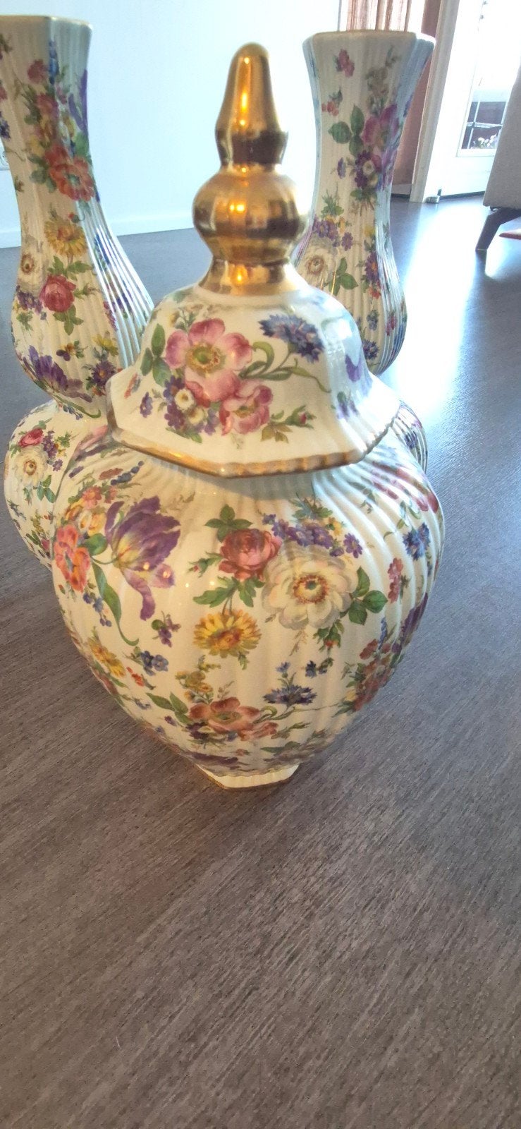 Prachtige Boch Frères Keramis vazen en pot met deksel, Antiek en Kunst, Ophalen of Verzenden