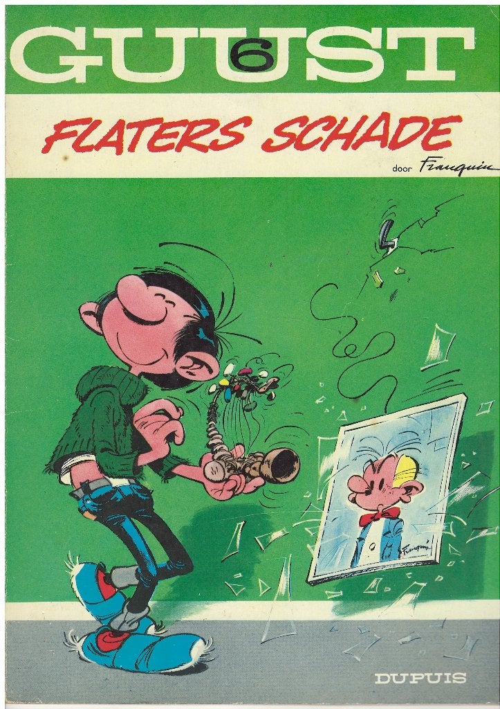 Guust Flater stripboeken  9 delen  Franquin Dupuis, Ophalen of Verzenden, Zo goed als nieuw, Franquin, Meerdere stripboeken
