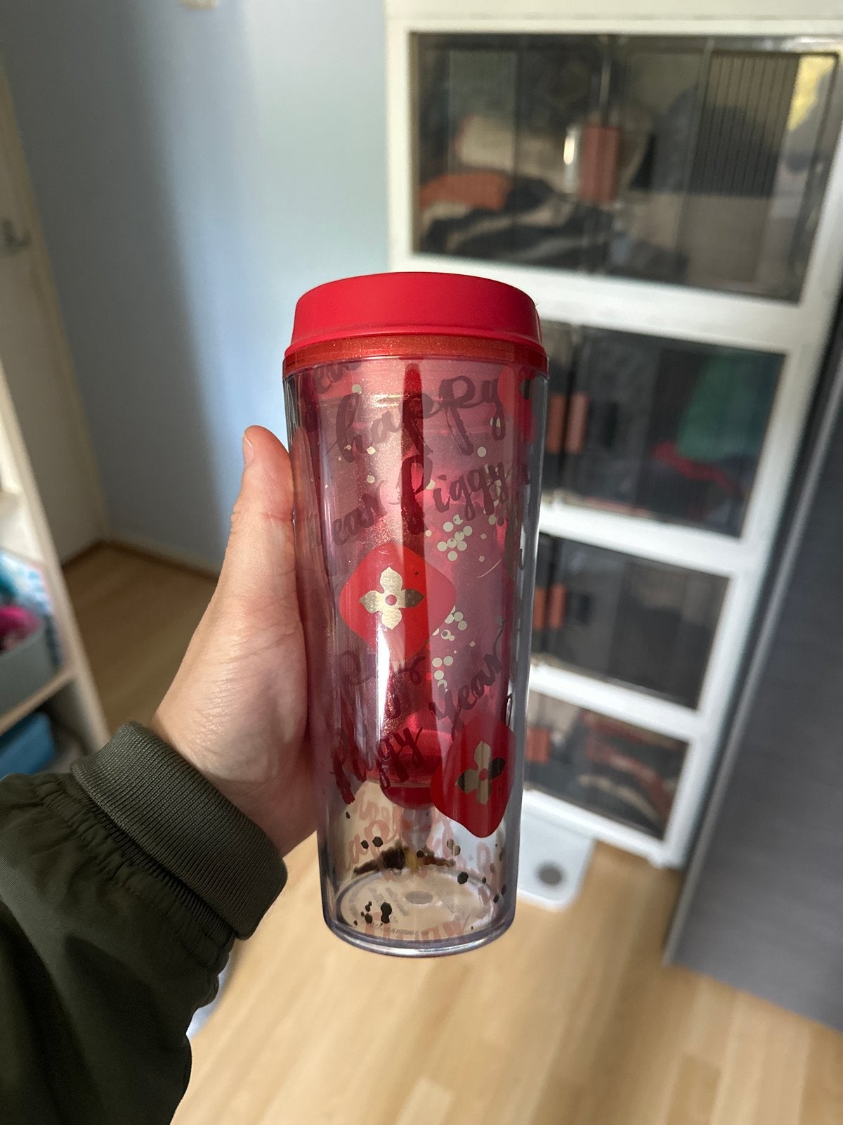 Starbucks tumblr chinese new year edition pig year, Overige typen, Kunststof, Ophalen of Verzenden, Zo goed als nieuw