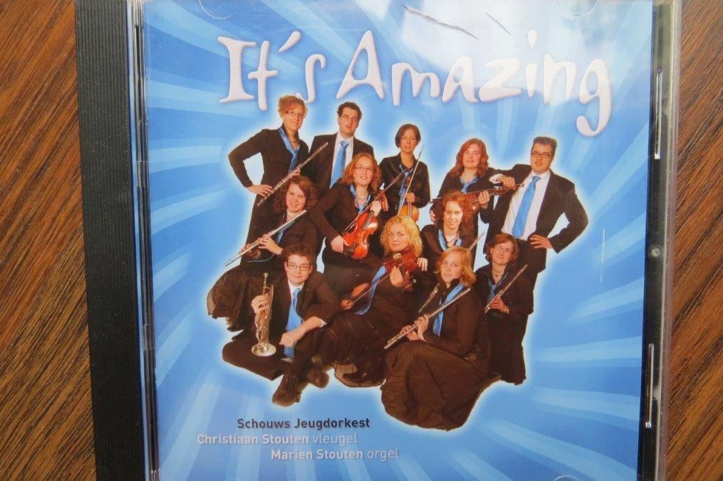 Cd instrumentaal: It's Amazing, Schouws Jeugdorkest, Stouten, Cd's en Dvd's, Cd's | Religie en Gospel, Zo goed als nieuw, Gospel