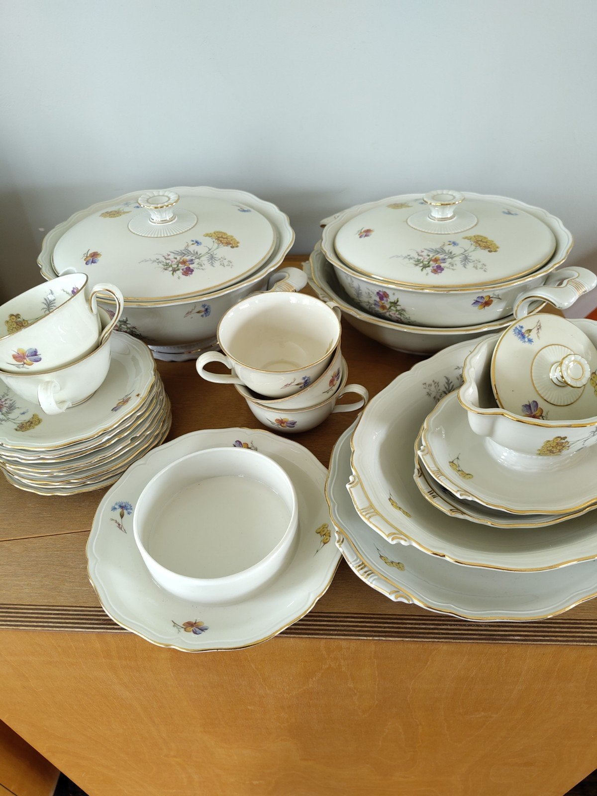 Prachtig porseleinen servies van Zeh, Scherzer & Co, Elite., Ophalen