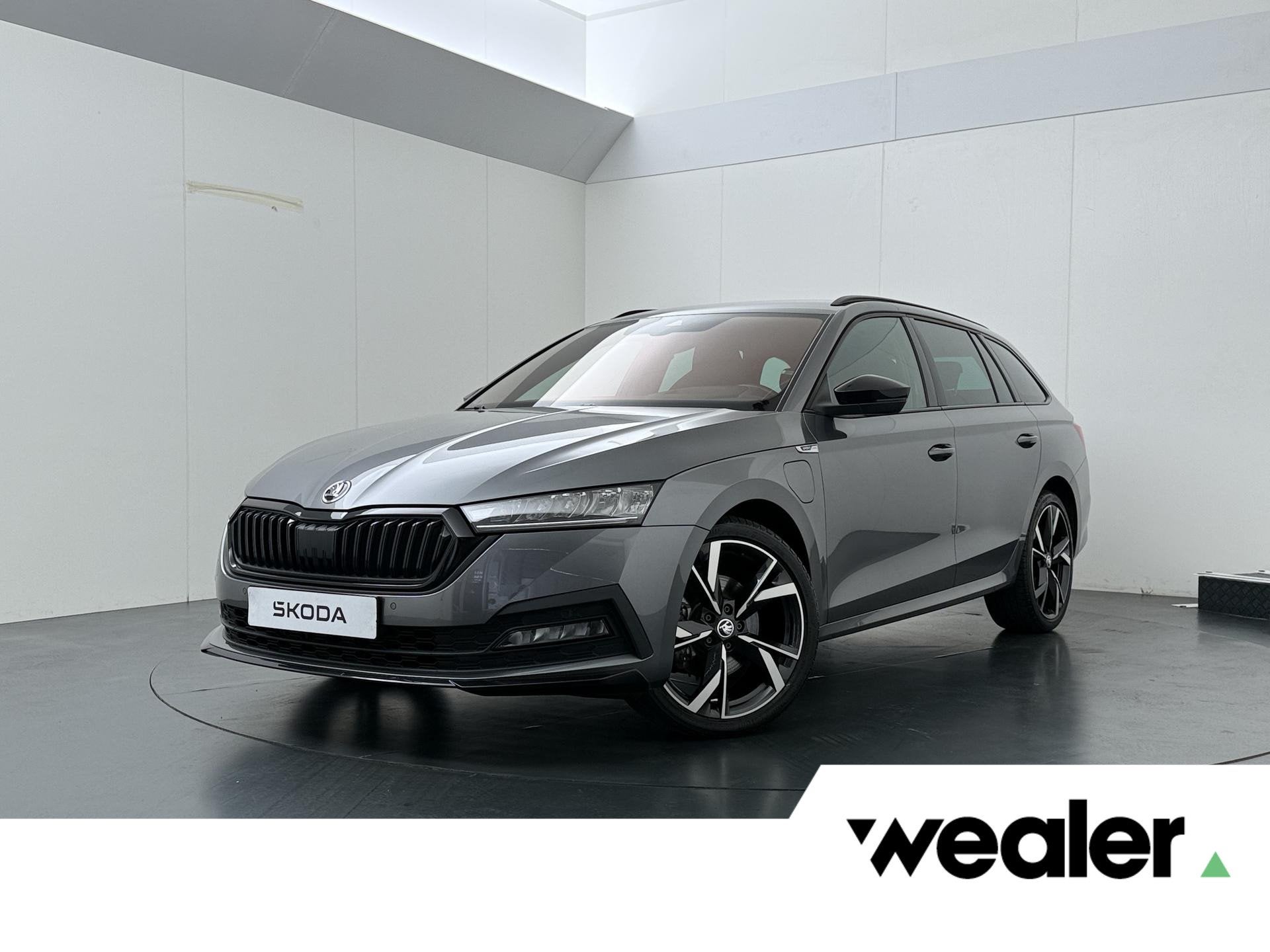 Skoda Octavia Combi 1.4 TSI iV PHEV Sportline Business | 204, Auto's, 12 maanden, Stof, Gebruikt, 4 cilinders