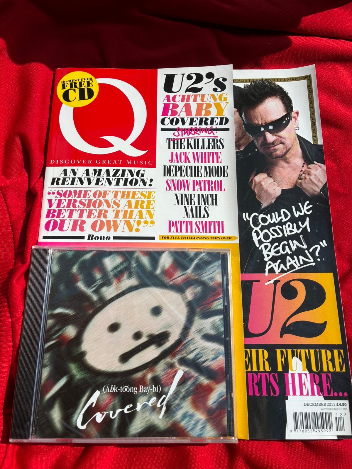 U2 - CD Covered "AHK-toong BAY-bi"/ Achtung Baby (in seal!), Ophalen of Verzenden, Nieuw in verpakking, Poprock