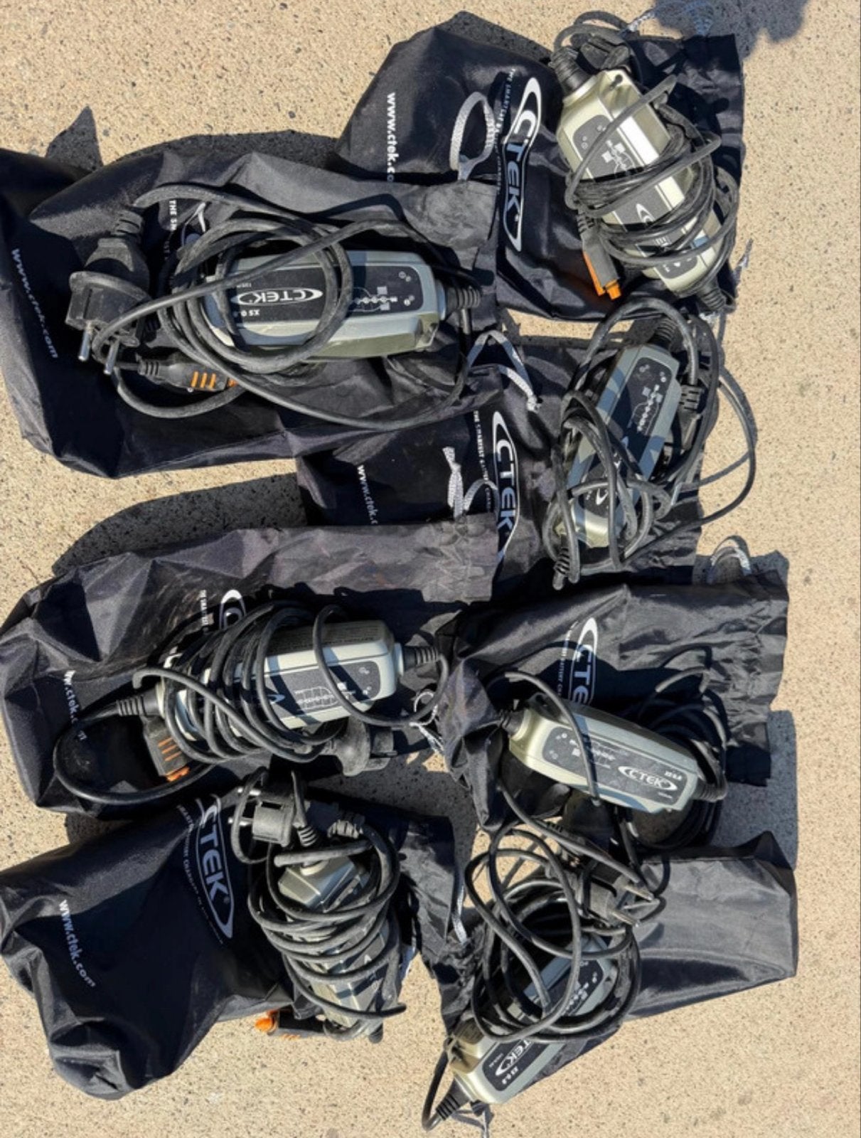 8 X CTEK XS 0.8 Acculaders, Gebruikt, Universele onderdelen