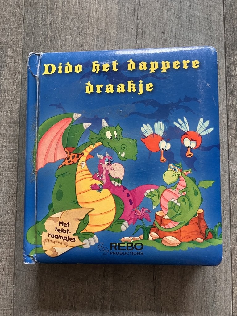Dido het dappere draakje (met tekstraampjes), Boeken, Fictie algemeen, Uitklapboek, Jongen of Meisje, Ophalen of Verzenden