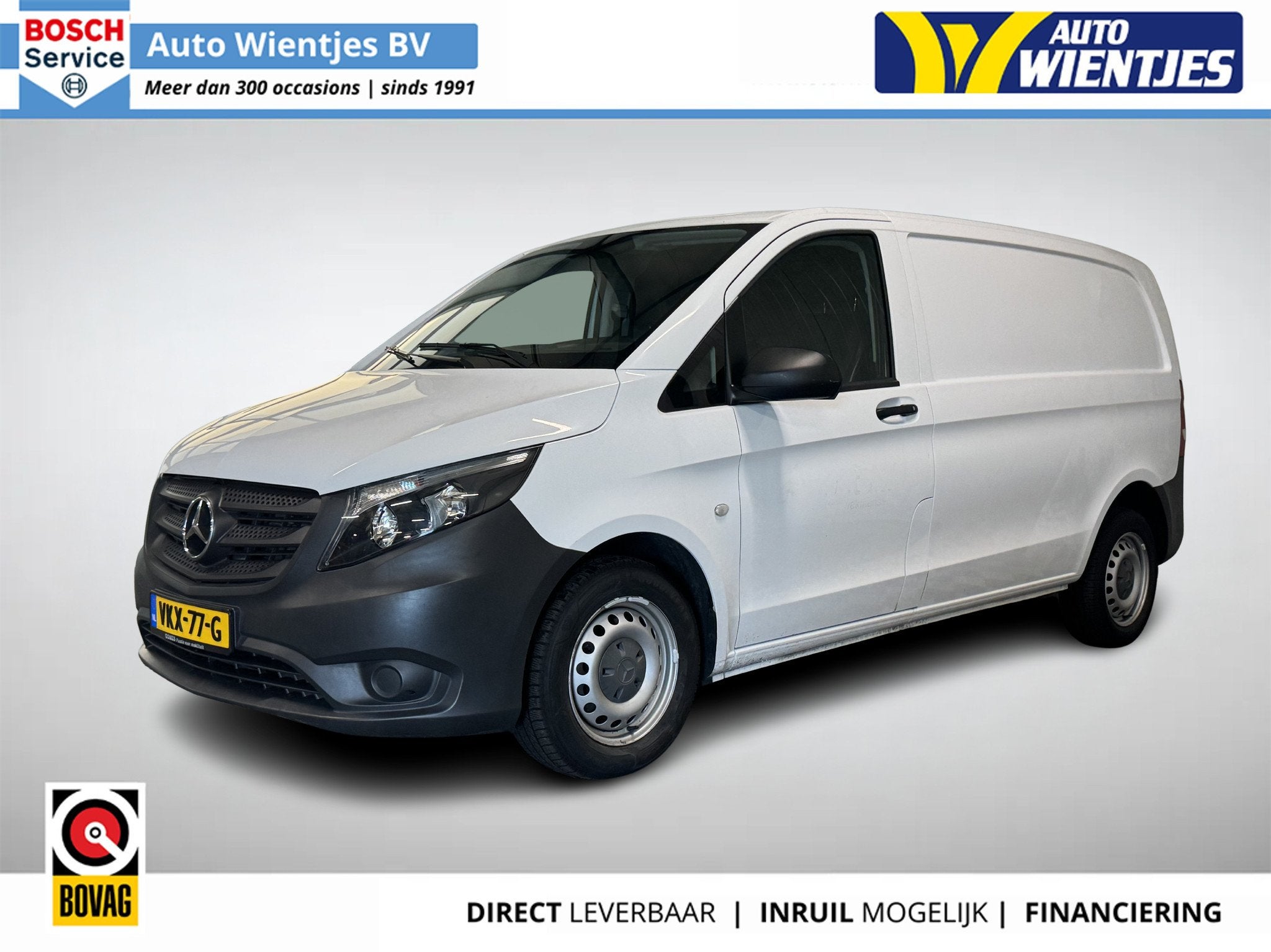 Mercedes-Benz Vito 110 CDI | Lang 3-Pers | Airco | Camera |, 13 km/l, Gebruikt, Euro 6, 4 cilinders