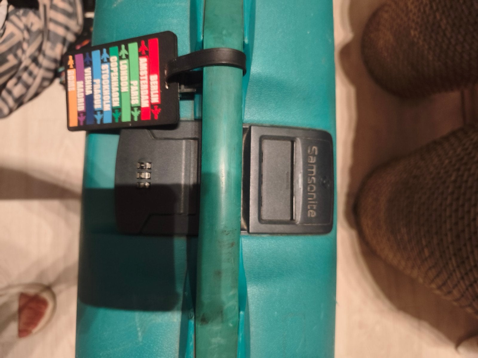2 super degelijke sterke SAMSONITE koffers - stevig, Ophalen, Zo goed als nieuw, Hard kunststof