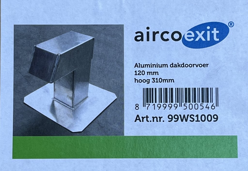 Dakdoorvoer Airco, Ophalen of Verzenden, Nieuw, Afzuiger