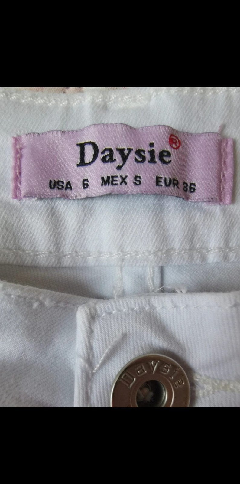 Witte flared jeans maat S/36, lengte 164, zo goed als nieuw, Wit, Ophalen of Verzenden, Zo goed als nieuw, W28 - W29 (confectie 36)