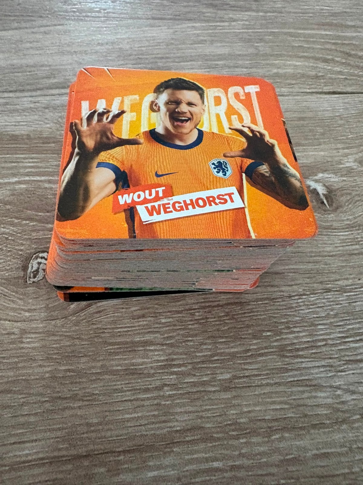 AH Voetbalkaarten, Verzamelen, Speelkaarten, Jokers en Kwartetten, Ophalen, Gebruikt, Speelkaart(en)