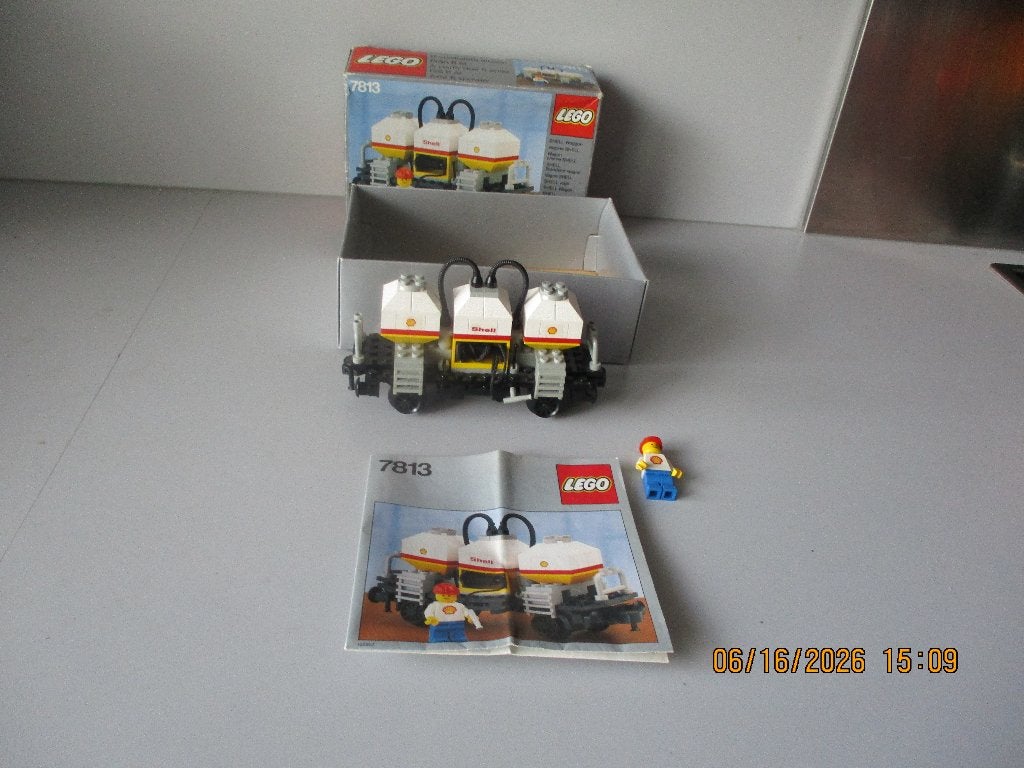 LEGO 12v 7813  SHELL WAGON + OVP in perfecte staat!!., Kinderen en Baby's, Speelgoed | Duplo en Lego, Overige thema's, Lego, Ophalen of Verzenden