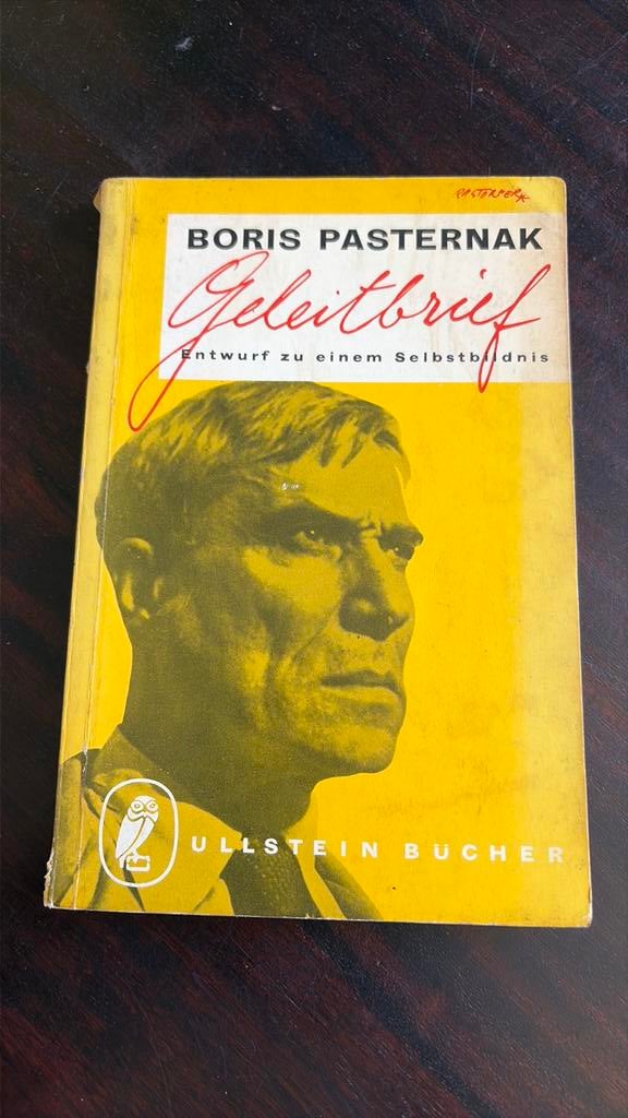 Geleitbrief - Boris Pasternak, Ophalen of Verzenden, Gelezen, Europa overig