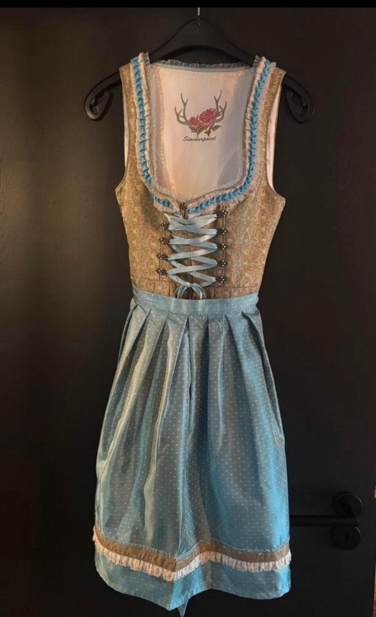Originele Drindl maat 34, Ophalen of Verzenden, Zo goed als nieuw, Maat 34 (XS) of kleiner, Carnaval