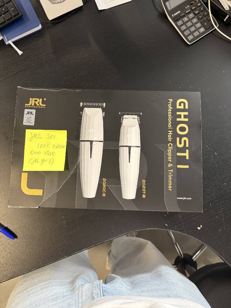 JRL Professional Ghost Clipper & Trimmer Set, Tondeuse, Verzenden, Onbekend, Nieuw
