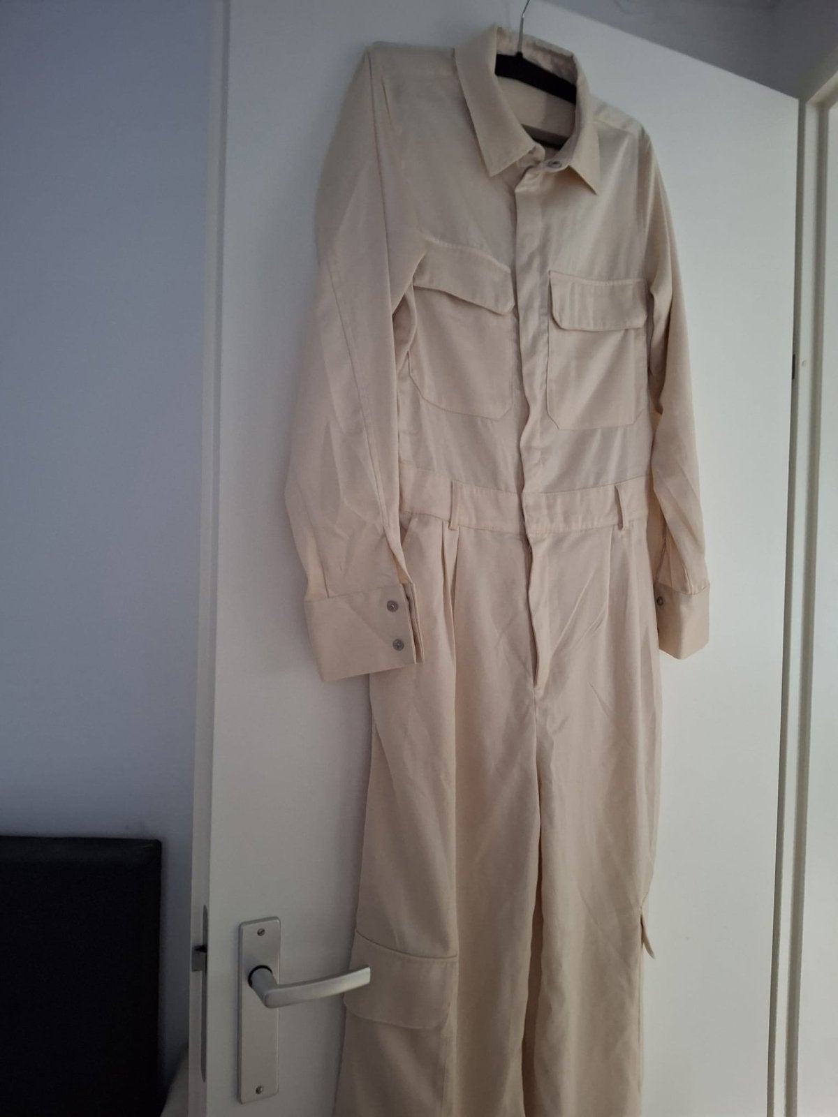 Costes Studio jumpsuit maat S, beige, Ophalen of Verzenden, Zo goed als nieuw, Maat 36 (S), Beige