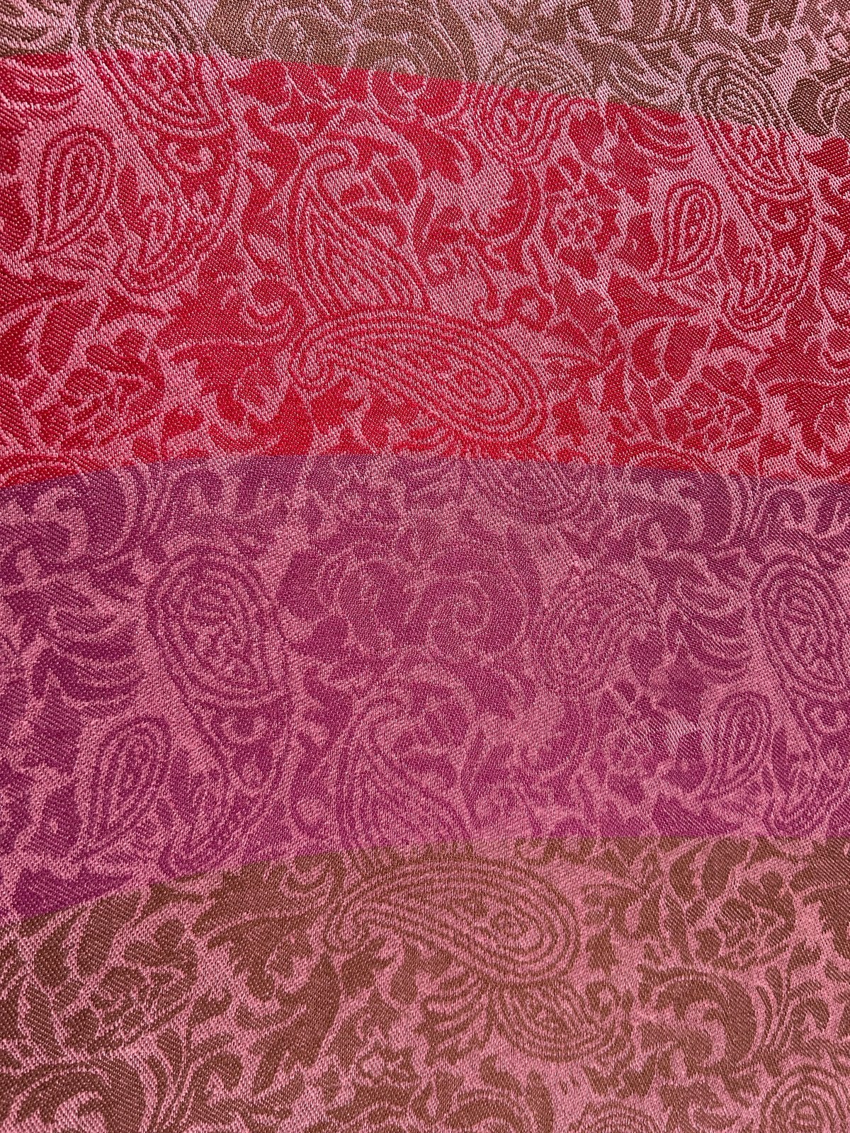 Indiase zachte lange sjaal met franje, Ophalen of Verzenden, Nieuw, Maat 46/48 (XL) of groter, Sjaal