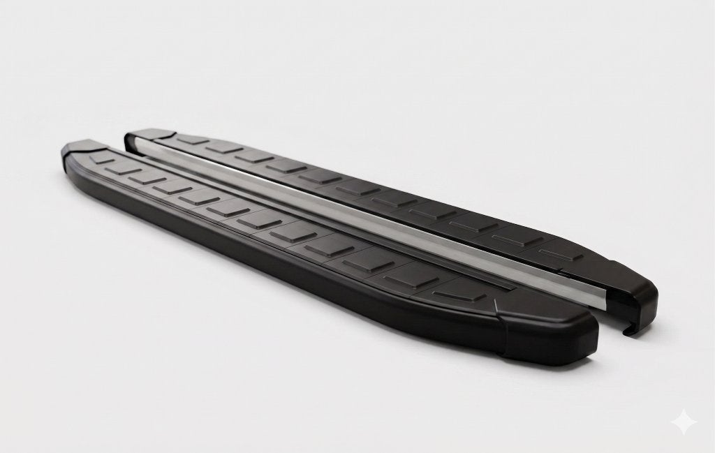Sidesteps zwart | Renault Trafic 2014- Aluminium | treeplank, Ophalen of Verzenden, -, -, -