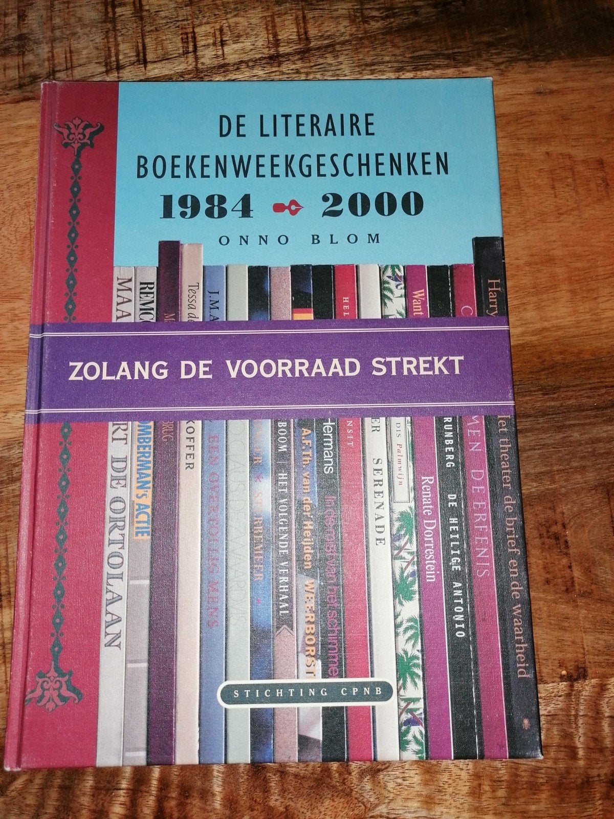 De literaire Boekenweekgeschenken 1984-2000 - Onno Blom, Ophalen of Verzenden, Zo goed als nieuw, Onno Blom