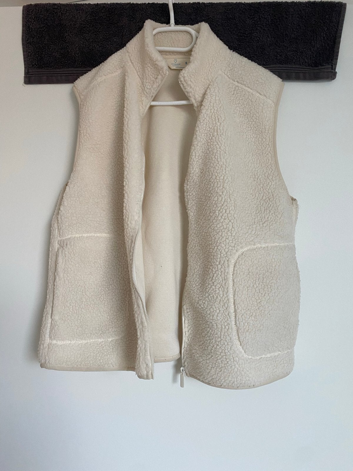 Bodywarmer teddy gilet dames, Kleding | Dames, Bodywarmers, Ophalen, Gedragen, Maat 36 (S), Beige