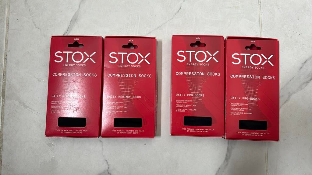 STOX daily merino en daily pro socks, Ophalen of Verzenden, Zo goed als nieuw