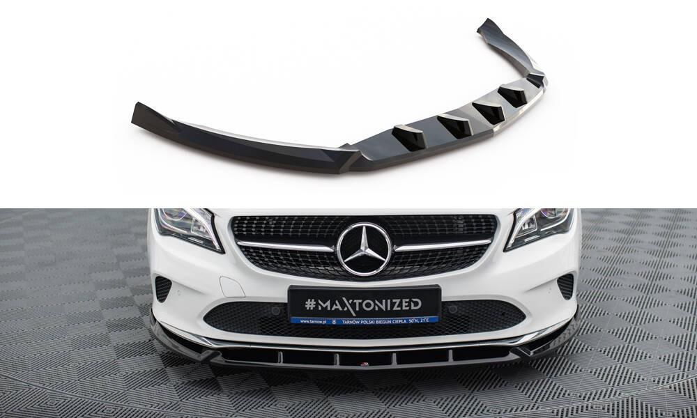 Voorlip sideskirt spoiler diffuser - Mercedes CLA C117 17-19, Ophalen of Verzenden