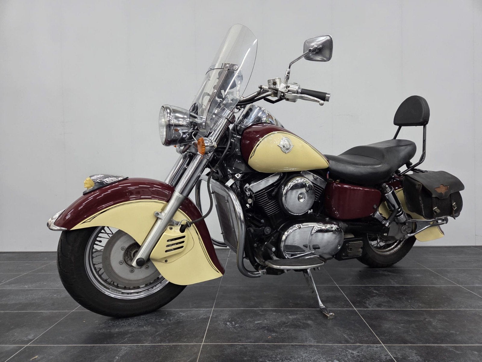 Kawasaki Vn 1500 drifter  Comfortabele Cruiser, 2 cilinders, Gebruikt, Particulier, Meer dan 35 kW