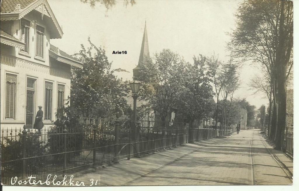 Oosterblokker, Verzamelen, Ansichtkaarten | Nederland, Verzenden, Voor 1920, Ongelopen, Noord-Holland