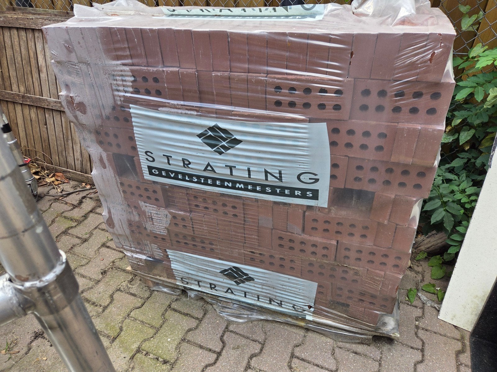 Gevelsteen - Baksteen Strating Oud Donkerrood Kolen sp wf, Ophalen, Nieuw, Bakstenen