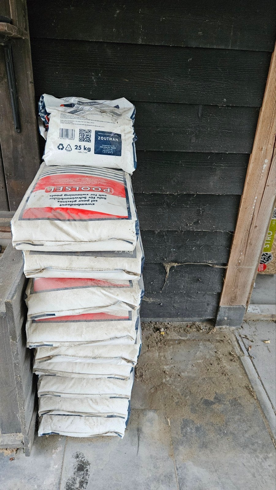 Poolsel Zwembadzout 25 kg - Zuiver Zeezout, Ophalen, Nieuw, Overige typen