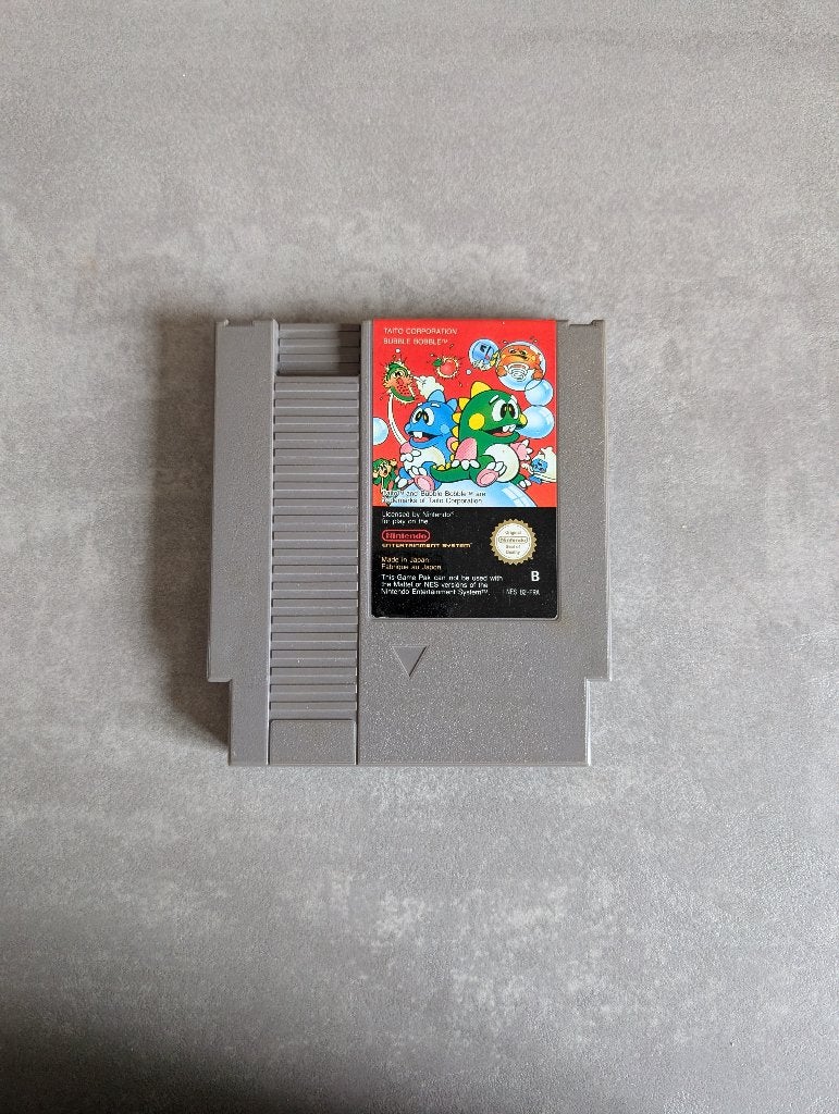 Bubble bobble NES, Avontuur en Actie, 1 speler, Ophalen of Verzenden, Zo goed als nieuw