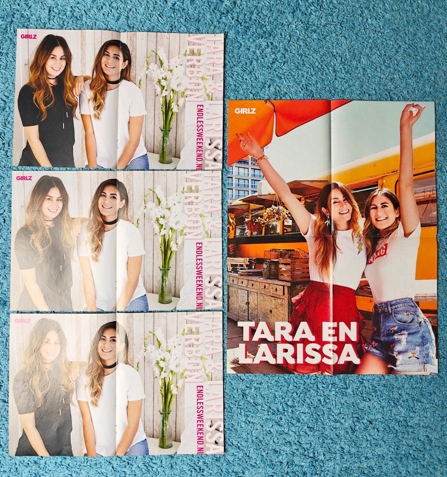 Tara & Larissa Verbon posters girlz, Ophalen of Verzenden, Nieuw, A1 t/m A3