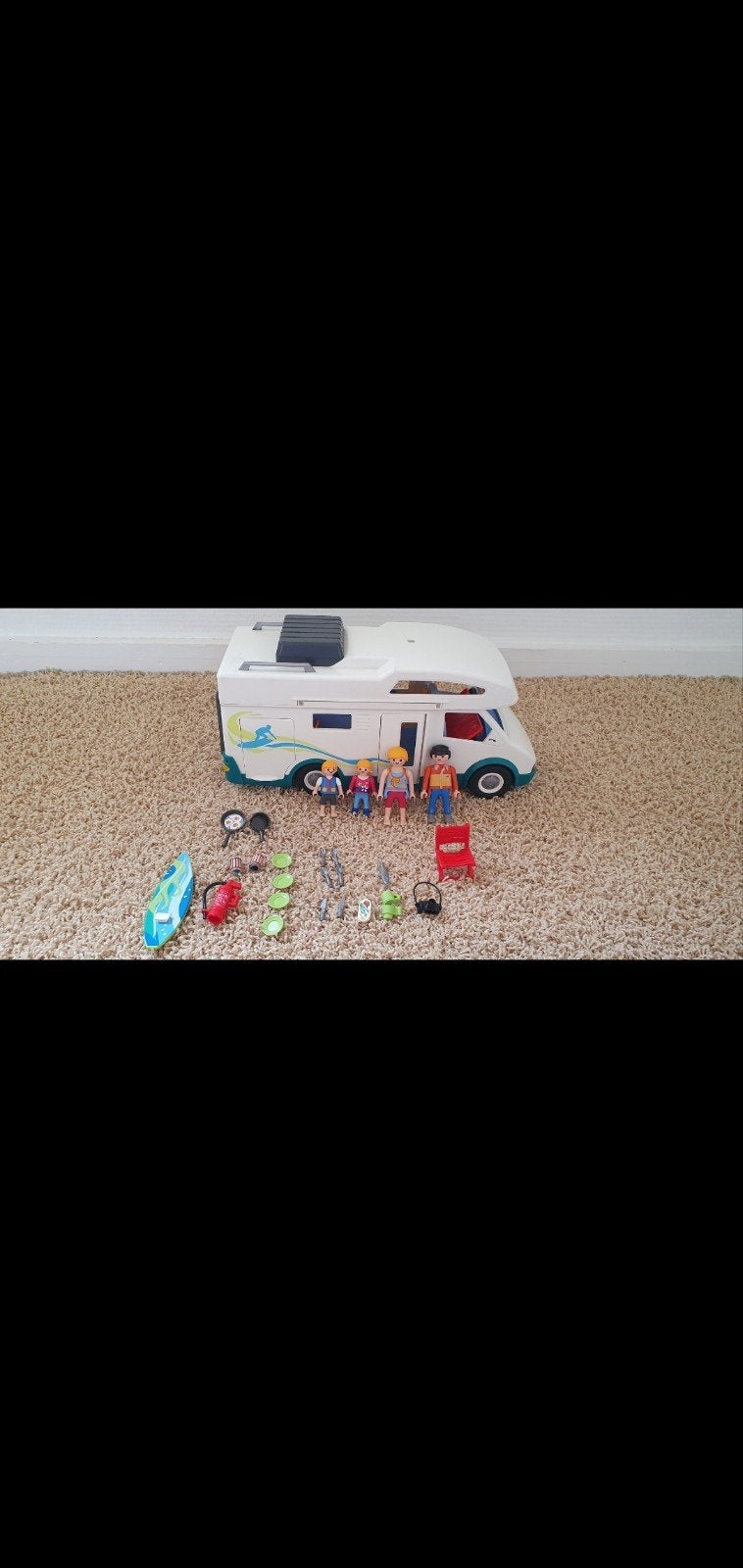 Playmobil Camper, Gebruikt, Complete set, Voertuig, Family fun