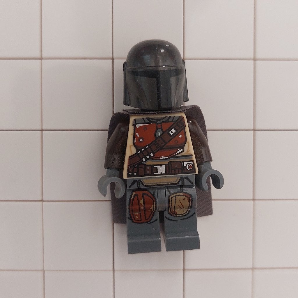 LEGO Star Wars Minifig - Din Djarin - sw1057, Ophalen of Verzenden, Zo goed als nieuw